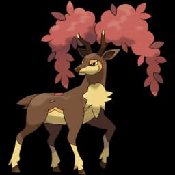 Sawsbuck (Autumn Form) official artwork