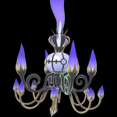 Chandelure (Mega) artwork