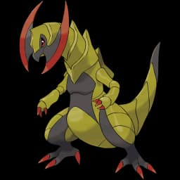 Haxorus official artwork