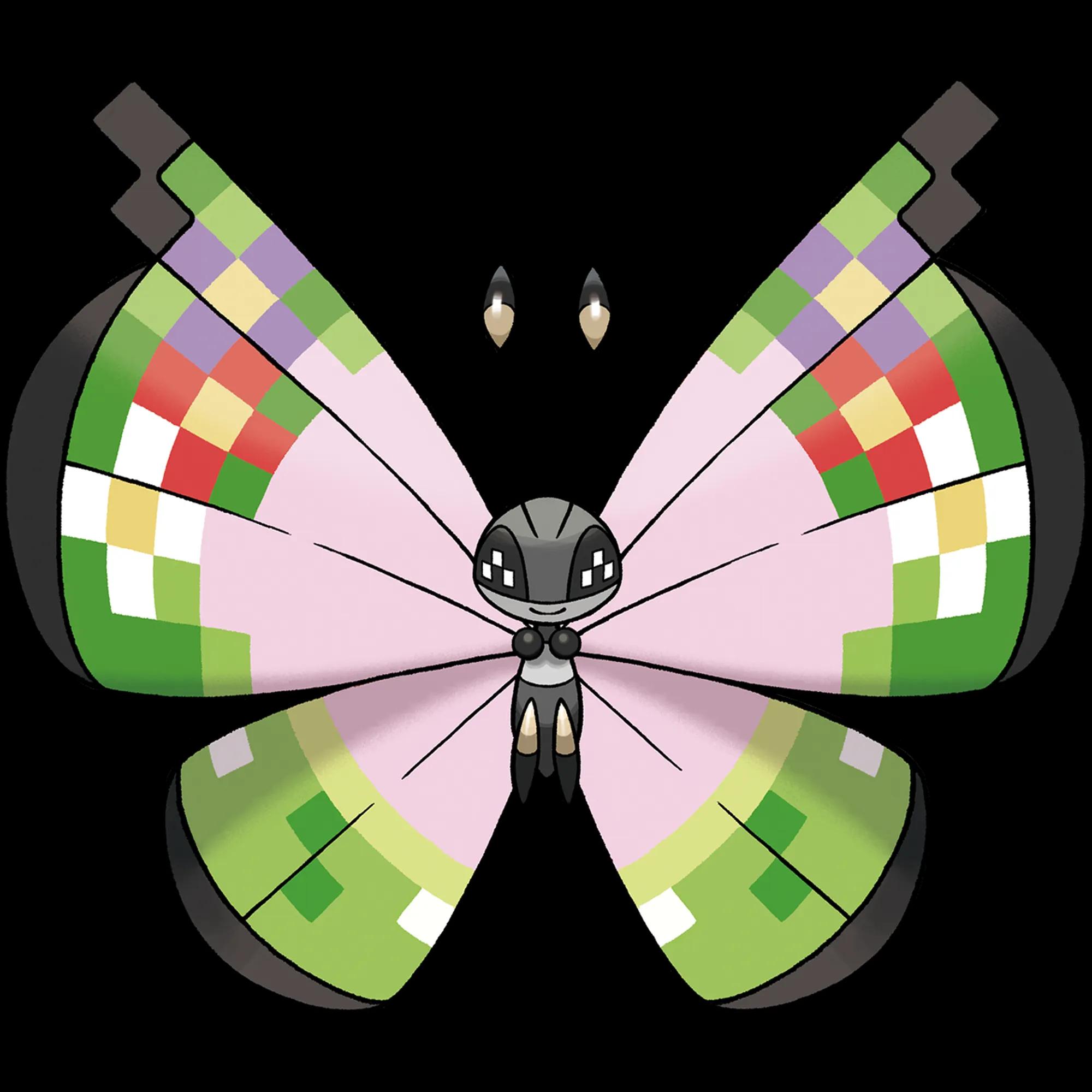 Vivillon Fancy (vivillon) official artwork