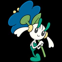 Floette (Blue Flower) official artwork
