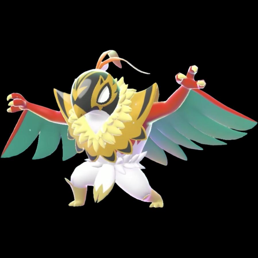 Hawlucha Mega (hawlucha) official artwork