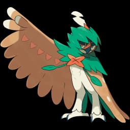 Decidueye official artwork