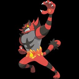 Incineroar official artwork