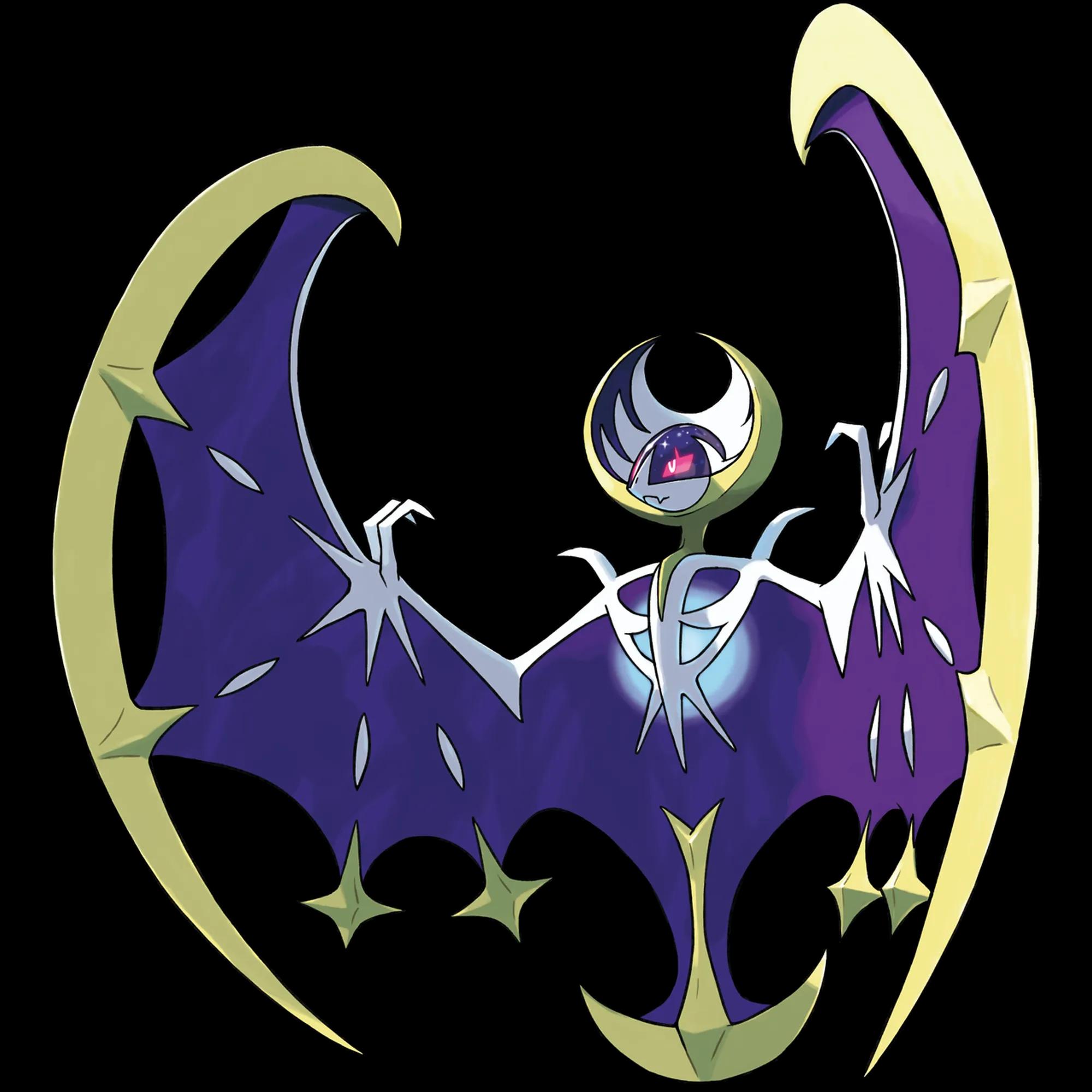 Lunala (lunala) official artwork