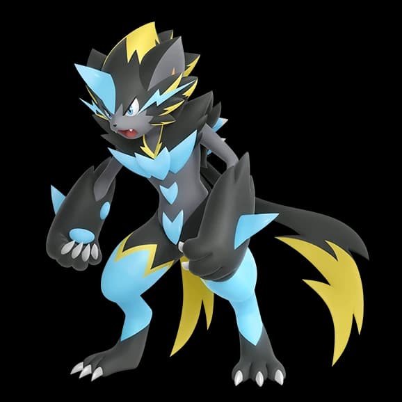 Zeraora Mega(zeraora) official artwork