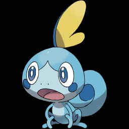 Sobble official artwork