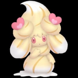 Alcremie (Caramel Swirl Love) official artwork