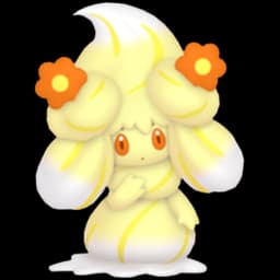 Alcremie (Lemon Cream Flower) official artwork
