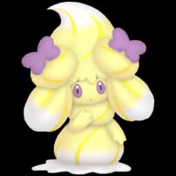 Alcremie (Lemon Cream Ribbon) official artwork
