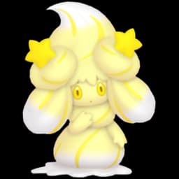 Alcremie (Lemon Cream Star) official artwork