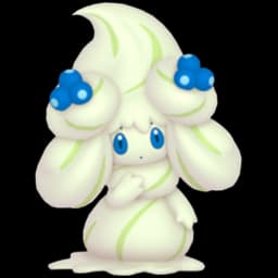 Alcremie (Matcha Cream Berry) official artwork