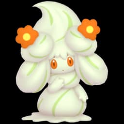 Alcremie (Matcha Cream Flower) official artwork