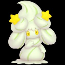Alcremie (Matcha Cream Star) official artwork