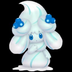 Alcremie (Mint Cream Berry) official artwork