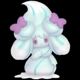 Alcremie (Mint Cream Ribbon) official artwork