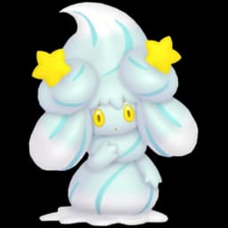 Alcremie (Mint Cream Star) official artwork