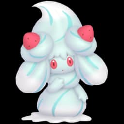 Alcremie (Mint Cream Strawberry) official artwork