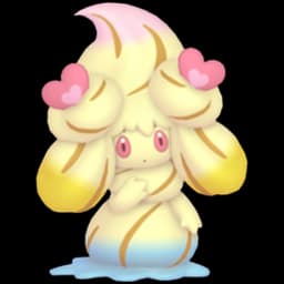 Alcremie (Rainbow Swirl Love) official artwork
