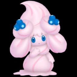 Alcremie (Ruby Cream Berry) official artwork