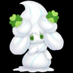 Alcremie (Salted Cream Clover) official artwork