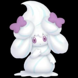 Alcremie (Salted Cream Ribbon) official artwork