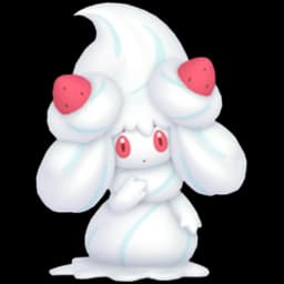 Alcremie (Salted Cream Strawberry) official artwork