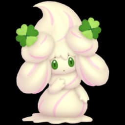 Alcremie (Vanilla Cream Clover) official artwork