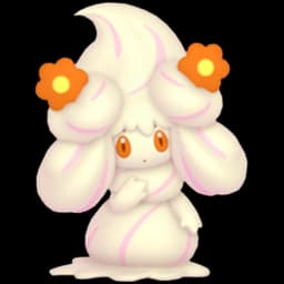 Alcremie (Vanilla Cream Flower) official artwork