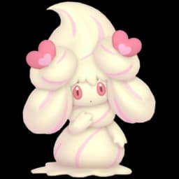 Alcremie (Vanilla Cream Love) official artwork