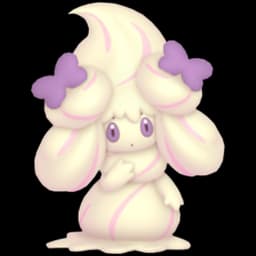 Alcremie (Vanilla Cream Ribbon) official artwork