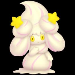 Alcremie (Vanilla Cream Star) official artwork