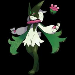 Meowscarada official artwork