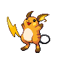 Raichu (raichu) game sprite