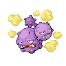 Weezing (weezing) game sprite