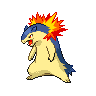 Typhlosion (typhlosion) game sprite