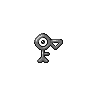 Unown F (unown) game sprite