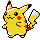 Pikachu (pikachu) game sprite