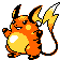Raichu (raichu) game sprite