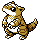 Sandshrew (sandshrew) game sprite