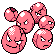 Exeggcute (exeggcute) game sprite