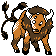 Tauros (tauros) game sprite