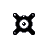Unown X (unown) game sprite