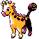 Girafarig (girafarig) game sprite