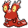Slugma (slugma) game sprite