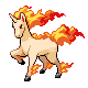 Rapidash (rapidash) game sprite