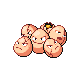 Exeggcute (exeggcute) game sprite