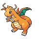 Dragonite (dragonite) game sprite