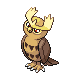 Noctowl (noctowl) game sprite