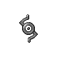 Unown S (unown) game sprite